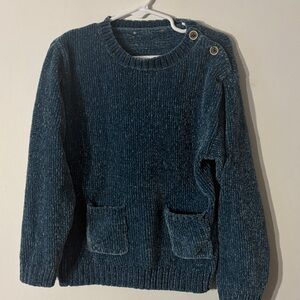 Jessica Simpson Blue Kids Sweater